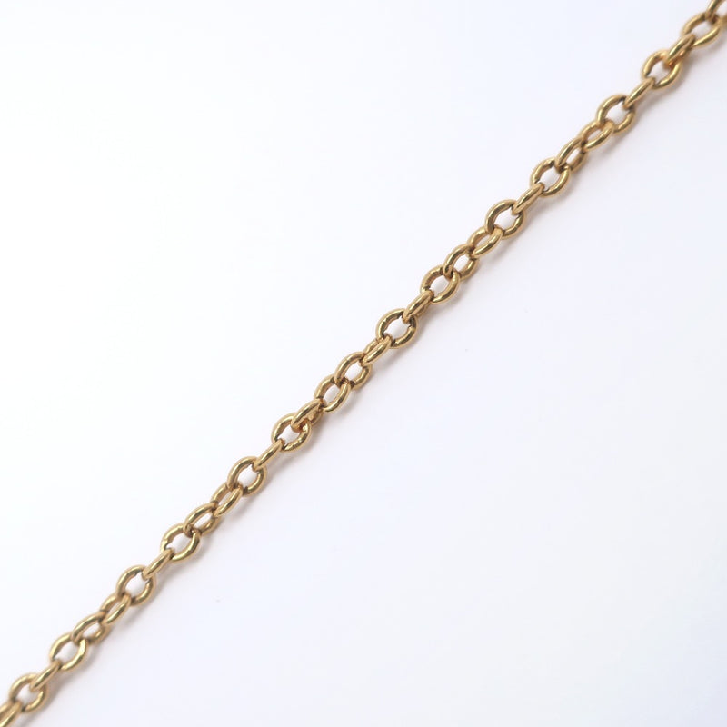 [Louis Vuitton]LOUIS VUITTON Esensial V Necklace M61083 Plated Gold LE0261 Approximately 9.1g Essential V Unisex