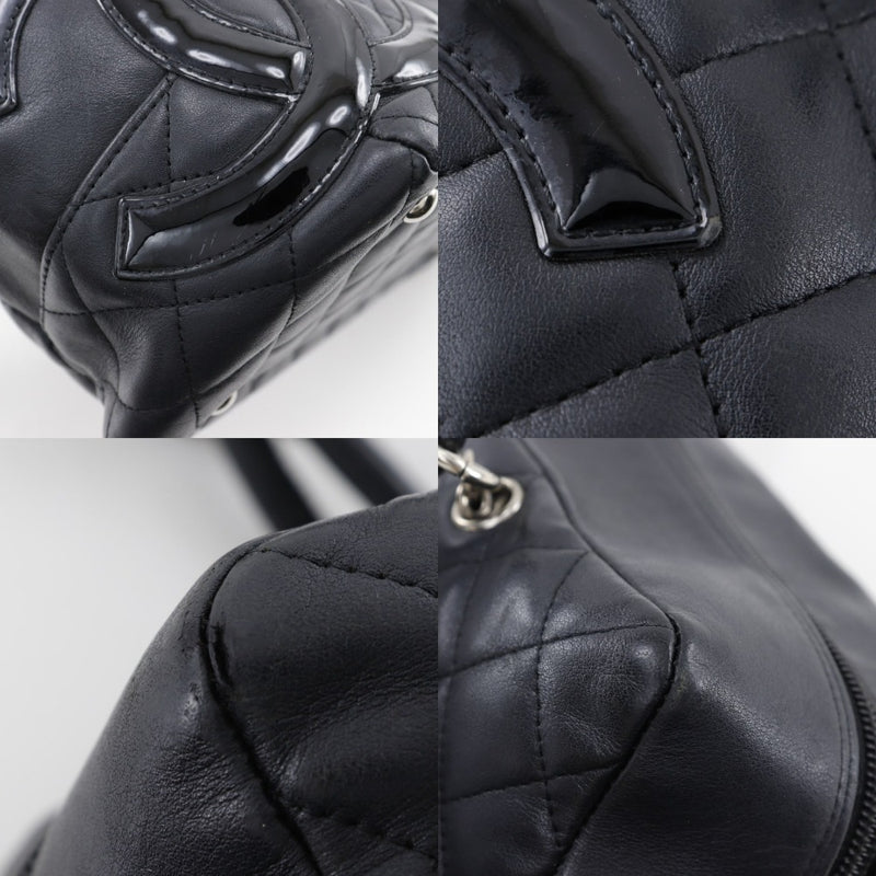 【CHANEL】シャネル ボーリングバッグ トートバッグ
 A25171