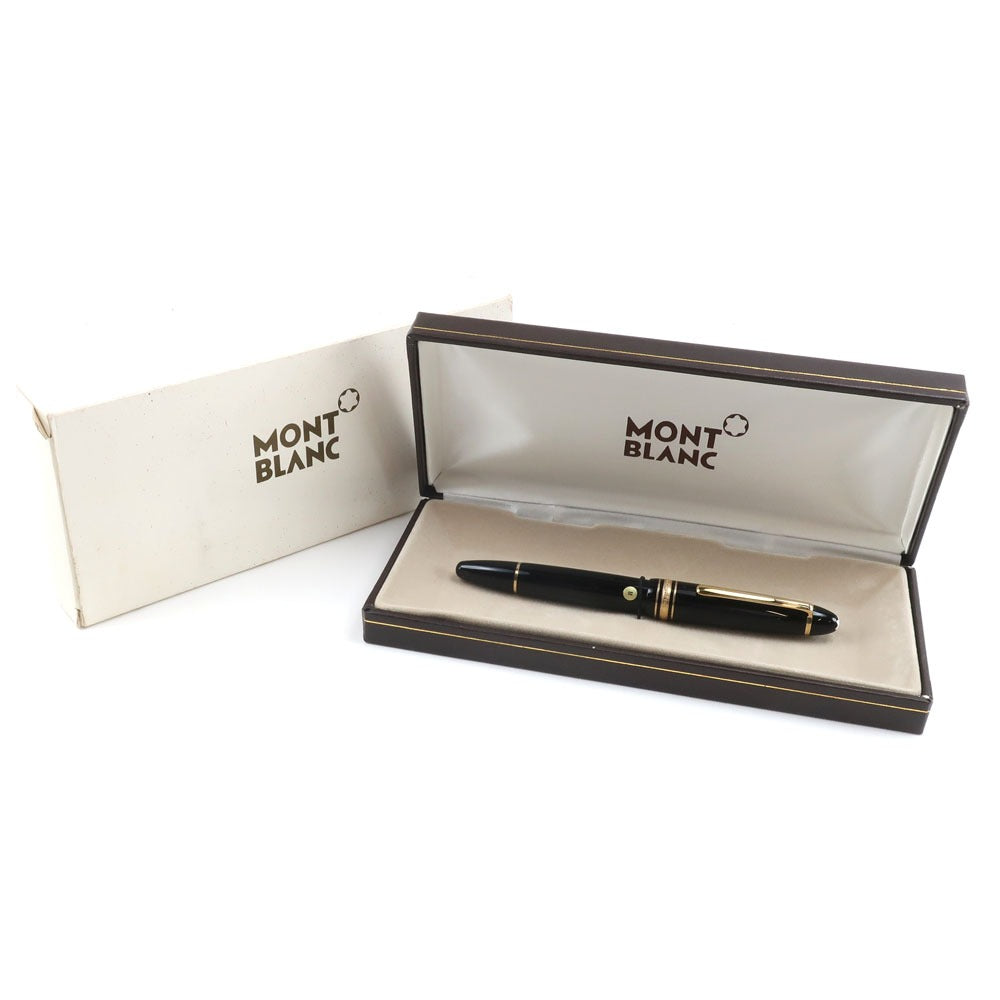 MONTBLANC】モンブラン マイスターシュテュック 万年筆 ペン先14K M(中字) No.146 樹脂系 Meisterstück –  KYOTO NISHIKINO