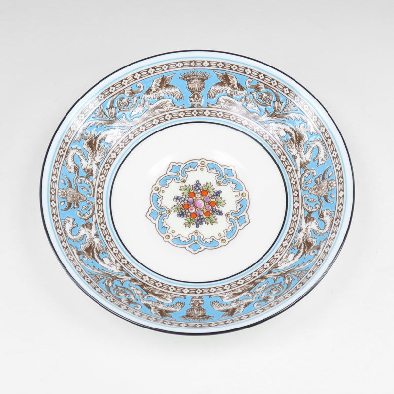 [Wedgwood] Wedgewood 
 Florenteen turquoise tableware 
 Cup & Saucer Florentine Turquoise _A Rank