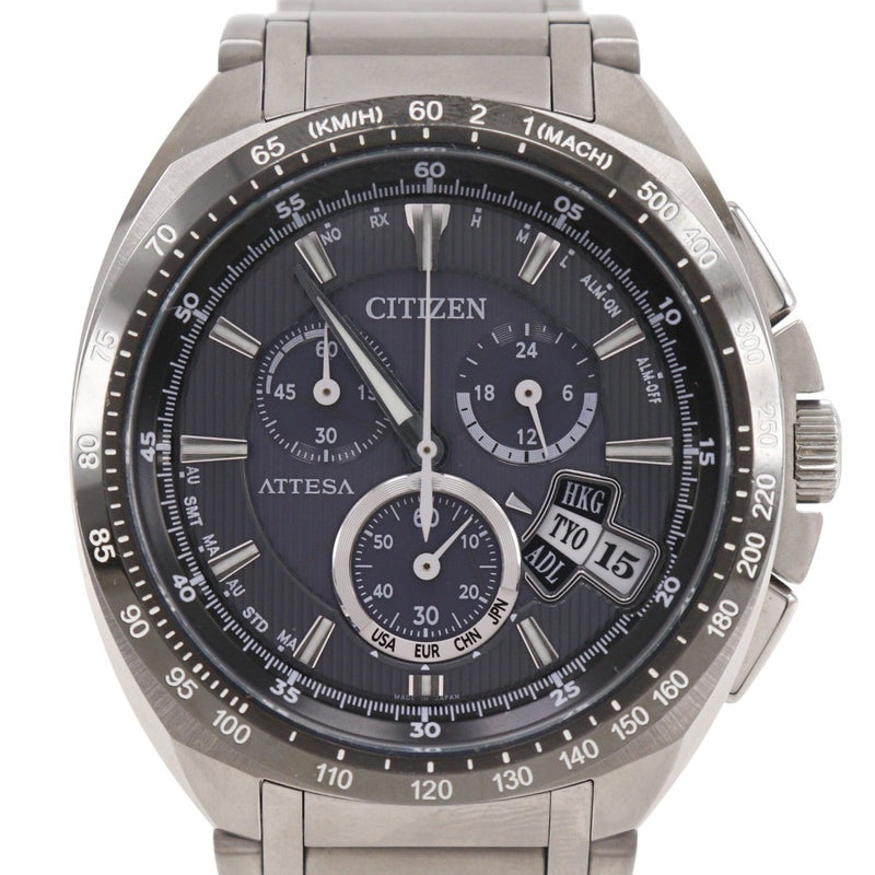 [CITOYEN] Montre Citizen Atessa Jetsetter 
 H610-T016782 Radio-réveil Eco Drive
