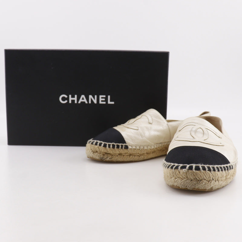 CHANEL】シャネル エスパドリーユ スリッポン B G29762 – NISHIKINO