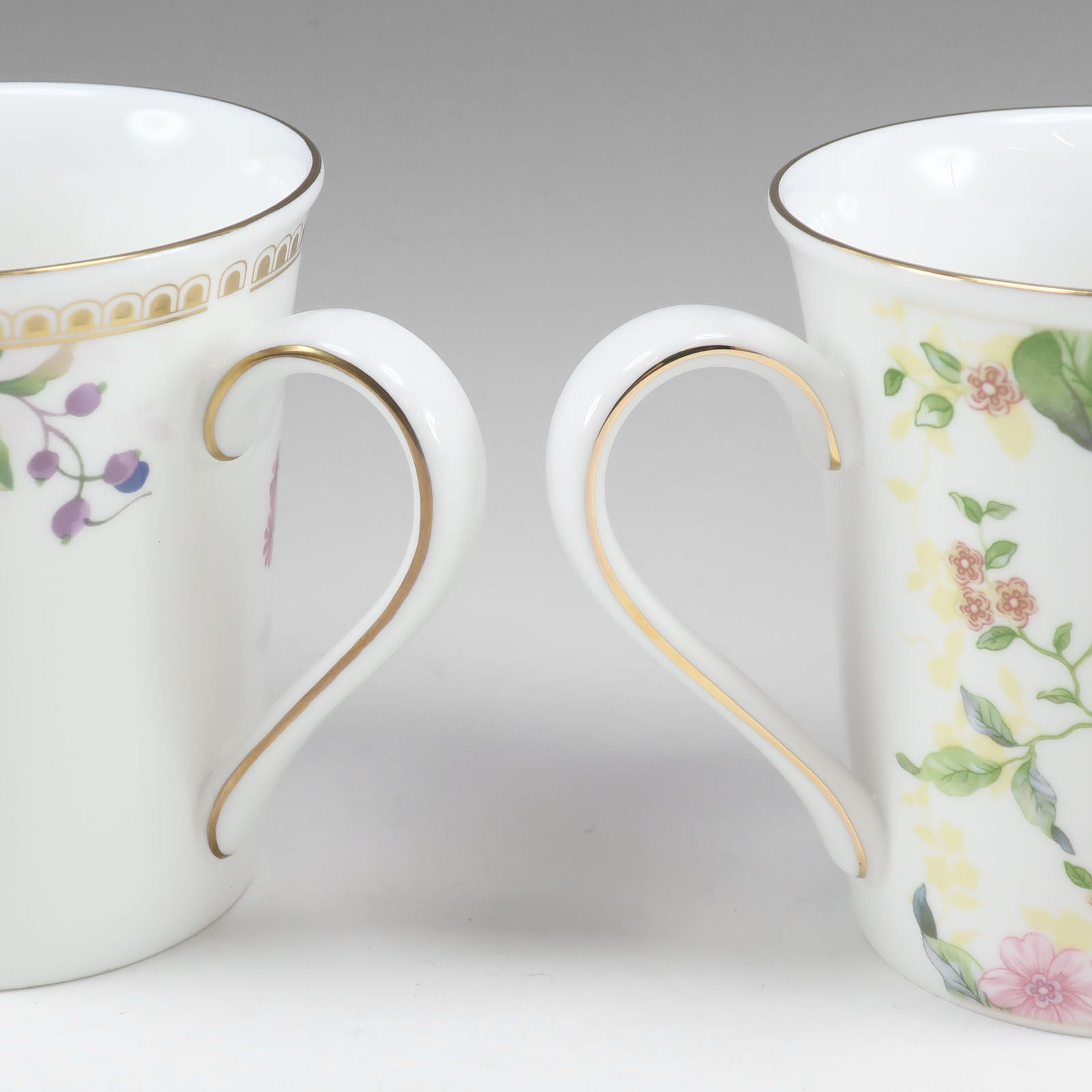 Wedgwood】ウェッジウッド マグカップ×2 食器 ローズゴールド＆スウィートプラム ダマスク Mug x2 _Sランク – KYOTO  NISHIKINO