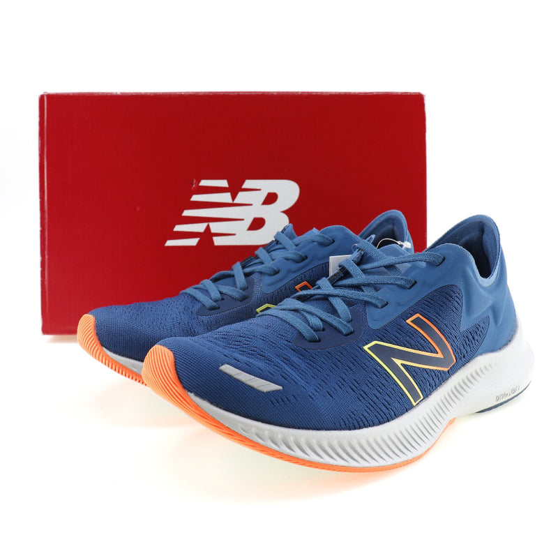【NEW BALANCE】ニューバランス
 ランニングシューズ スニーカー
 MPESULP1 合成繊維×ゴム 青 running shoes メンズSランク