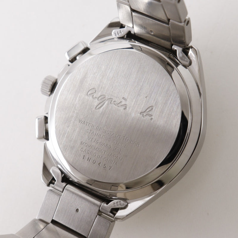 agnes b.】アニエスベー SOLAR! 腕時計 V175-0AA0 ソーラー時計