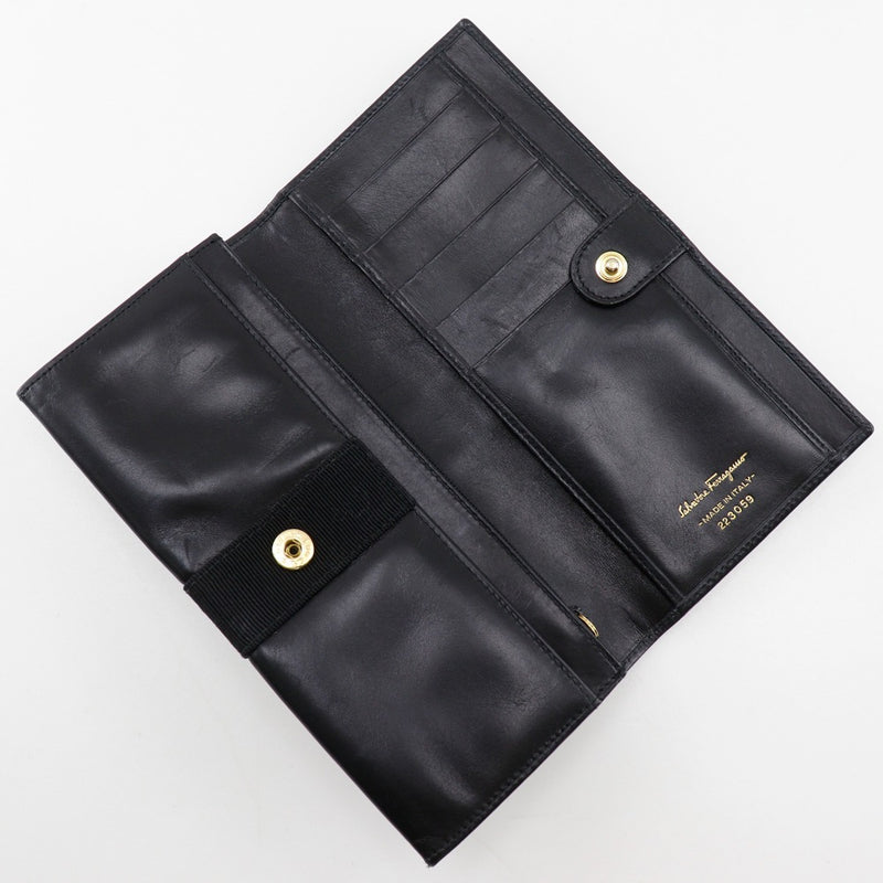 [Salvatore Ferragamo] Salvatore Ferragamo Vara Long Wallet 
 223059