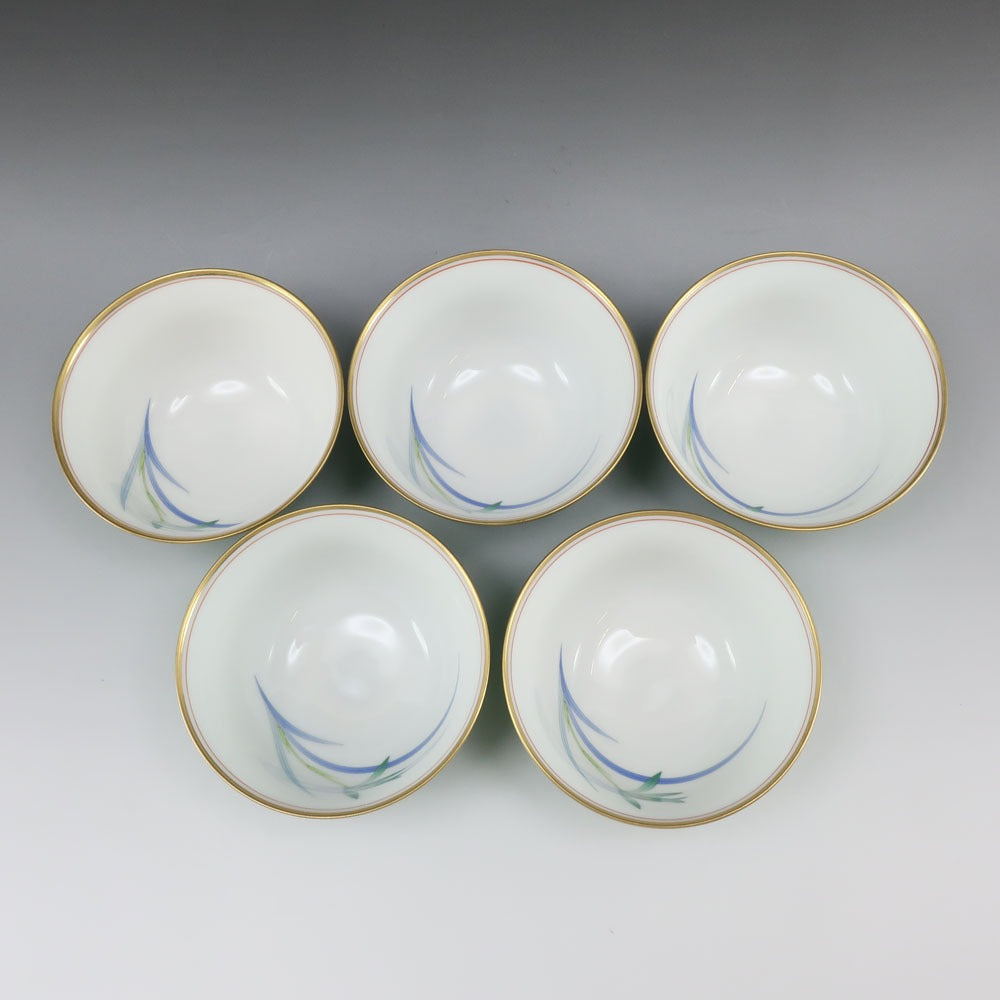 KORANSYA】香蘭社 湯呑 5客 食器 – NISHIKINO VINTAGE KYOTO