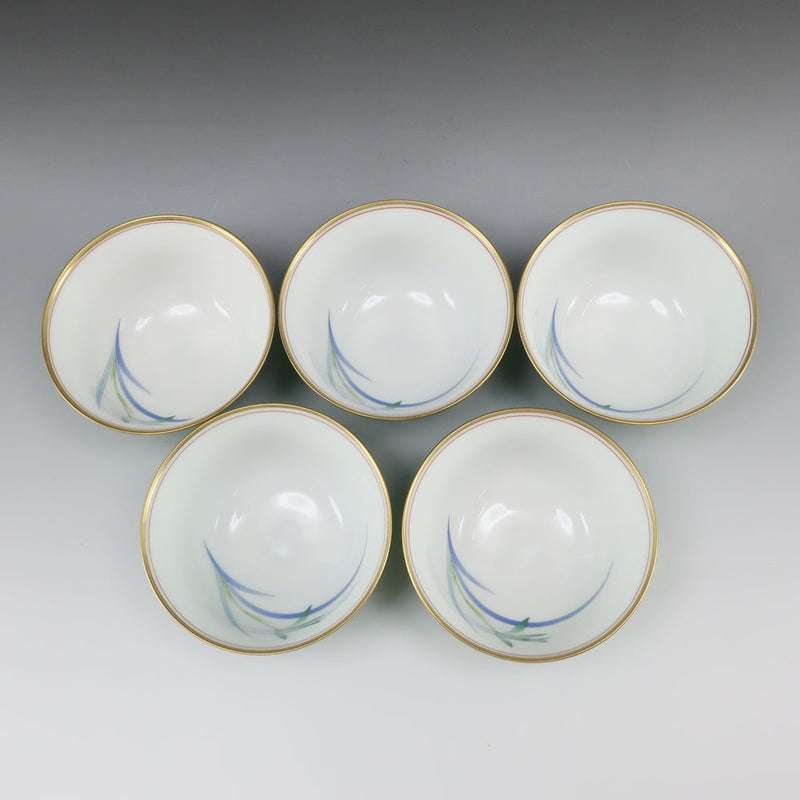 KORANSYA】香蘭社 湯呑 5客 食器 – NISHIKINO VINTAGE KYOTO