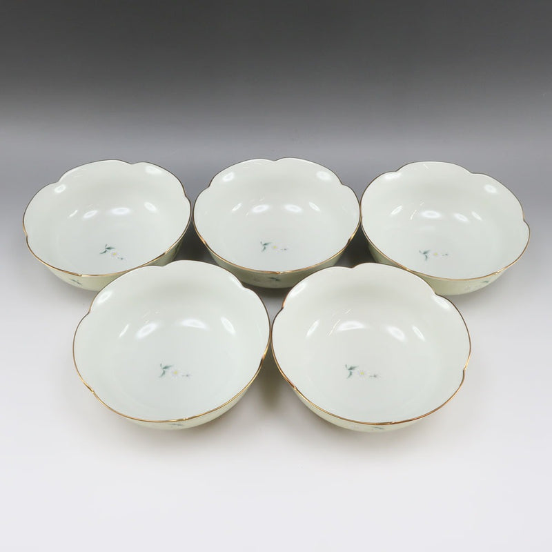 FUKAGAWA】深川製磁 小鉢揃 5客 マーガレット 食器 – NISHIKINO