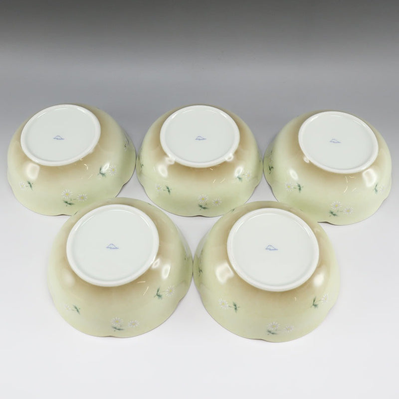 FUKAGAWA】深川製磁 小鉢揃 5客 マーガレット 食器 – NISHIKINO