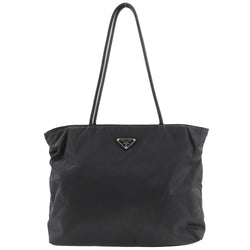 [Prada]PRADA Bolso de bolso bolso de hombro negro a5 damas de cremallera