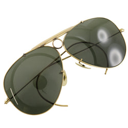 【Ray-Ban】レイバン
 B&L ボシュロムレイバン サングラス
 シューター ヴィンテージ 1/30 Ｋ18 金メッキ B&L Bausch & Lomb Ray Ban メンズ