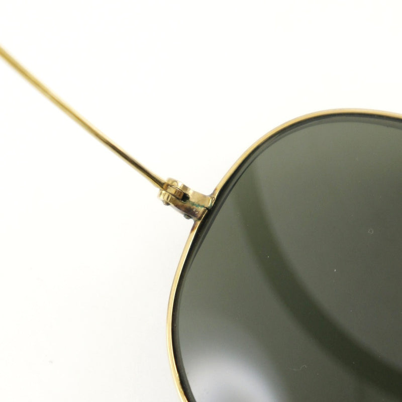 [Ray-Ban] Ray-Ban B＆L BEY LEATHUROM RAY-BAN太阳镜Vintage 1/30 K18 Gold Plating B＆L Bausch＆Lomb Ray Ban Men