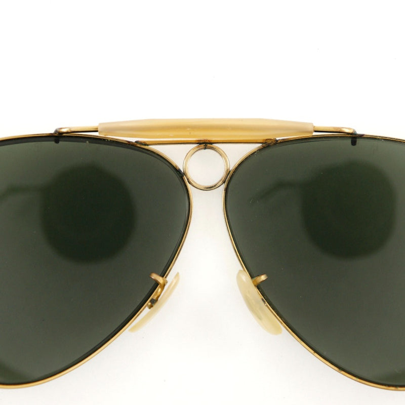 [Ray-Ban] Ray-Ban B＆L BEY LEATHUROM RAY-BAN太阳镜Vintage 1/30 K18 Gold Plating B＆L Bausch＆Lomb Ray Ban Men