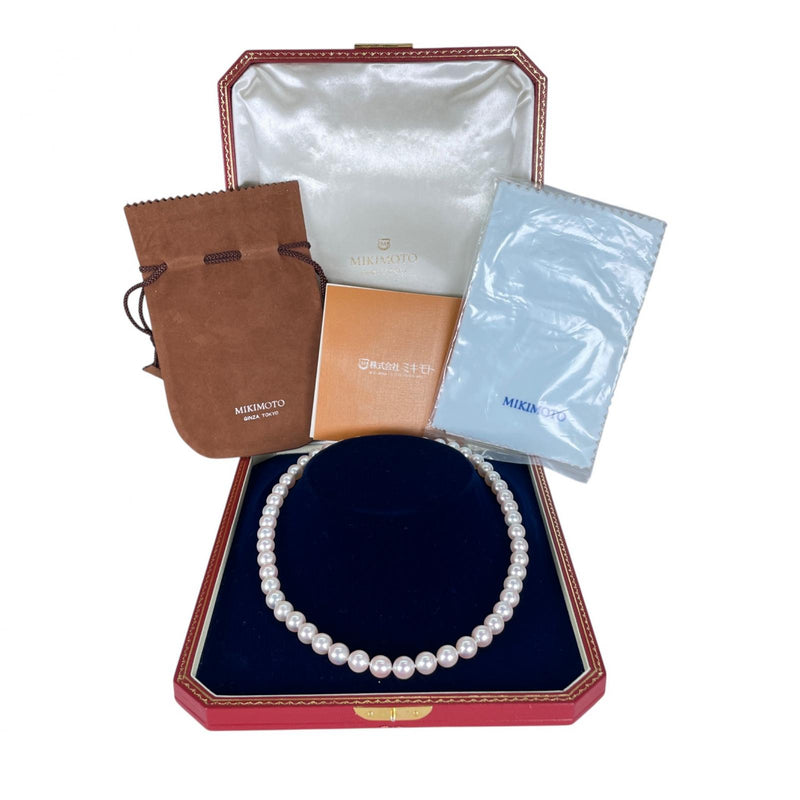 [MIKIMOTO] Collar de perlas Mikimoto
