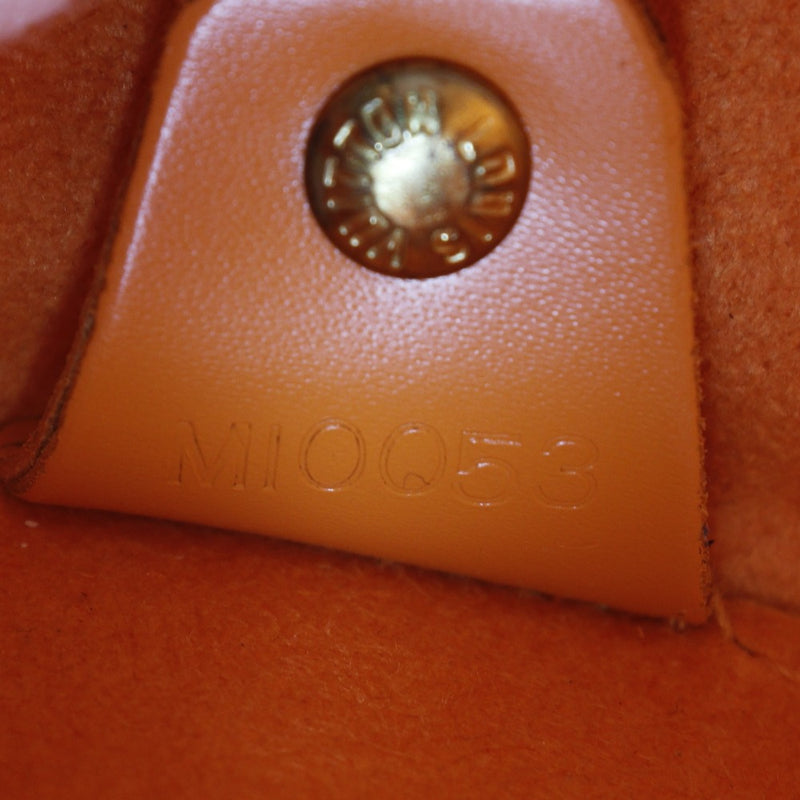 [Louis Vuitton]LOUIS VUITTON Soufflot Handbag M5222H Epi Leather Mandarin Orange mi0053 engraved handbill Fastener Soufflot Ladies A Rank