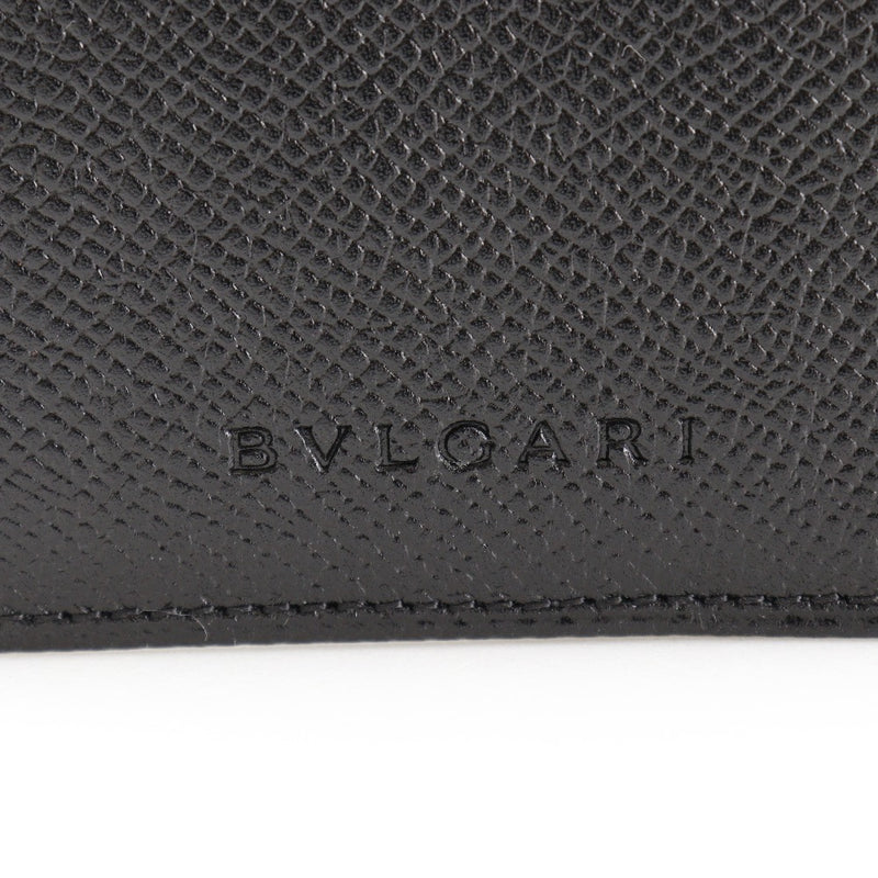 [BVLGARI] Bulgari 
 Notebook cover 
 Leather Black Open Unisex A+Rank