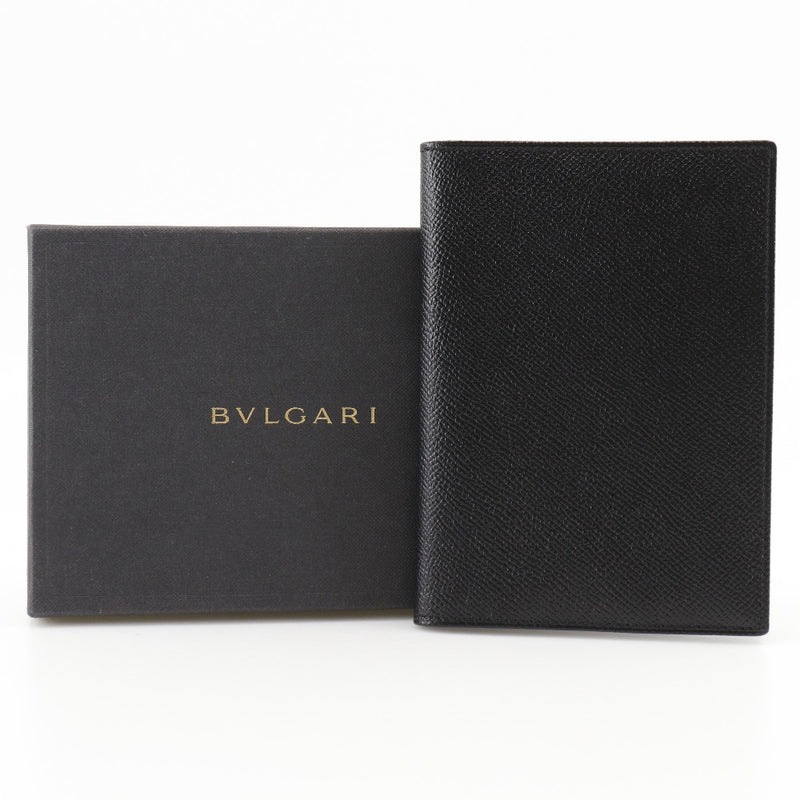 [BVLGARI] Bulgari 
 Notebook cover 
 Leather Black Open Unisex A+Rank