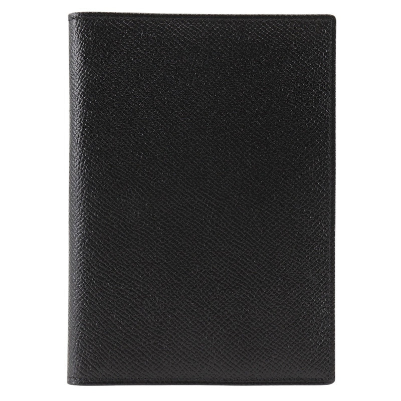 [BVLGARI] Bulgari Notebook Cover Leather Black Open Unisex A+Rank