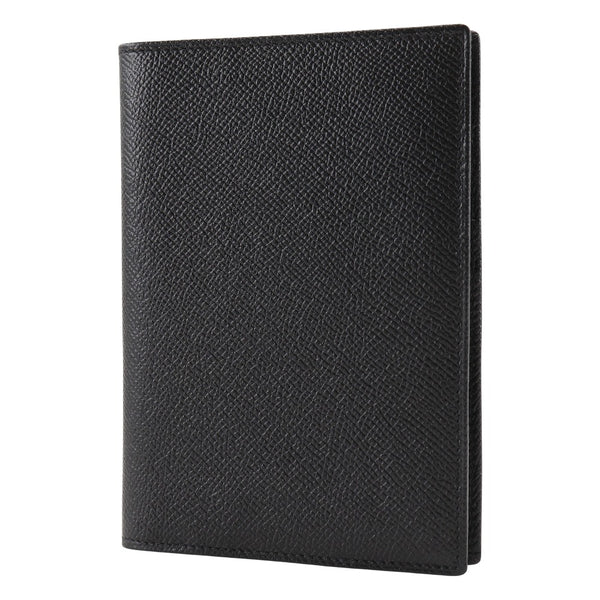 [Bvlgari] Bulgari Notebook Cover Leather Black Open Unisexe A + RANG