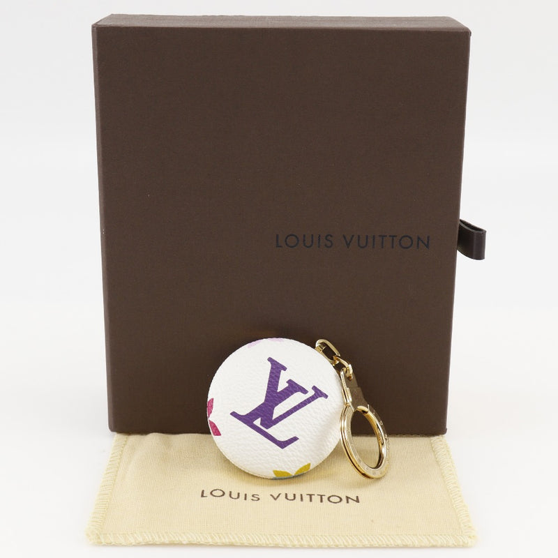 【LOUIS VUITTON】ルイ・ヴィトン
 アストロピル チャーム
 ライト付き キーホルダー M51911 モノグラムマルチカラー×金メッキ ブロン 白 Astropill ユニセックスA-ランク