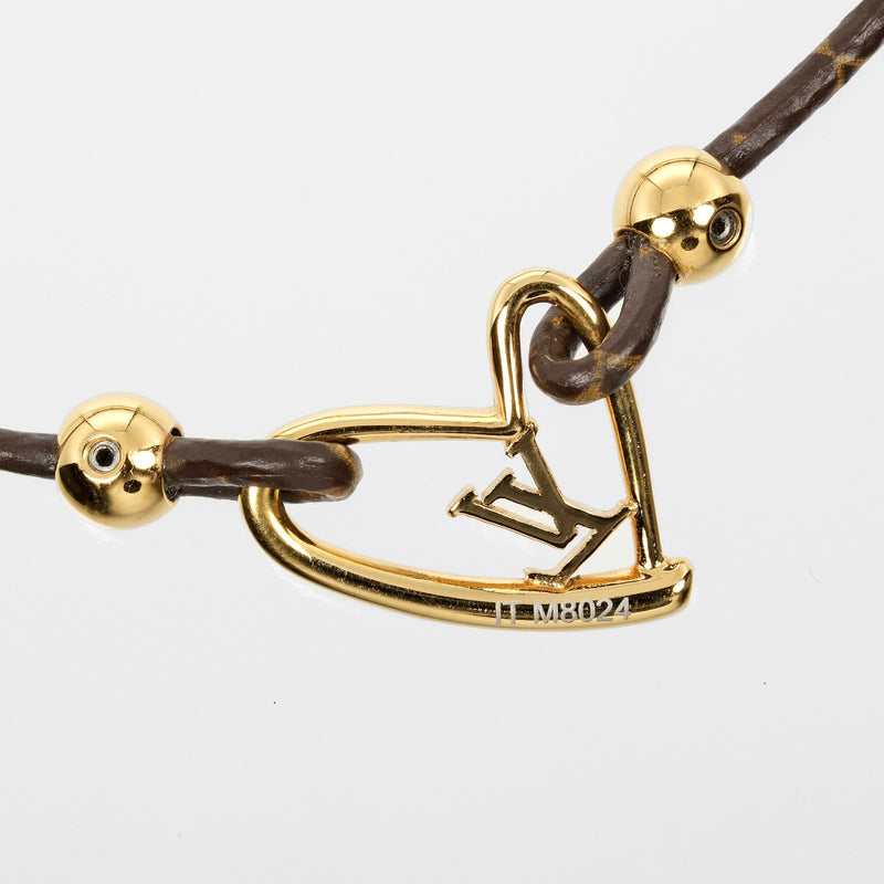 [Louis Vuitton]LOUIS VUITTON
 Fall -in love Bracelet
 M8024A Monogram Canvas about 6g Fall in Love Ladies