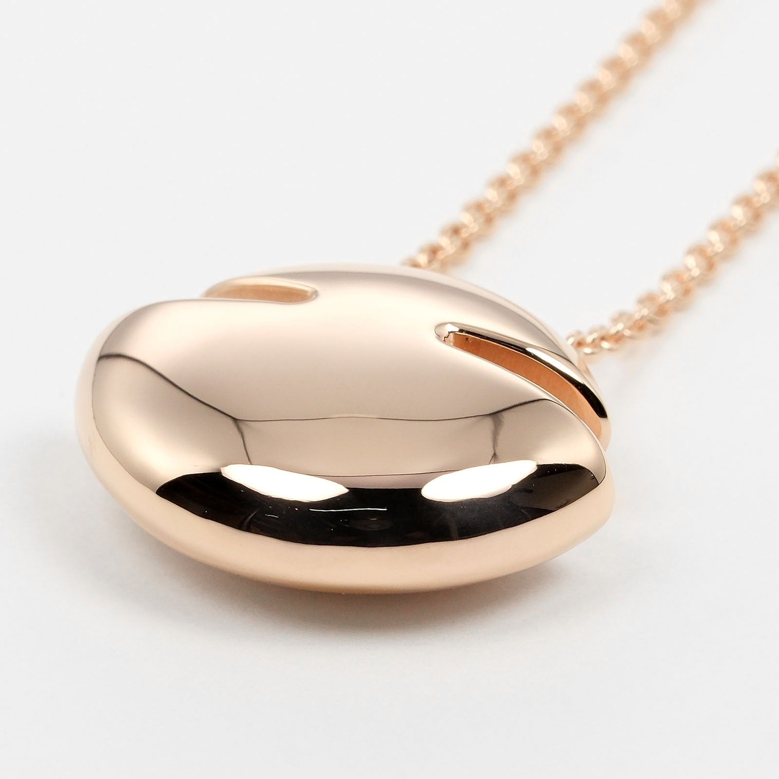 BVLGARI】ブルガリ カボション ネックレス K18ピンクゴールド 約11.14g
