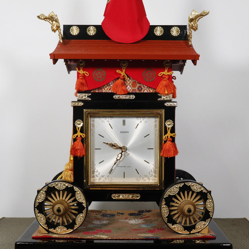 【CITIZEN】シチズン
 祇園祭  置時計
 7SG005 クオーツ ホワイト文字盤 Gion Festival ユニセックス