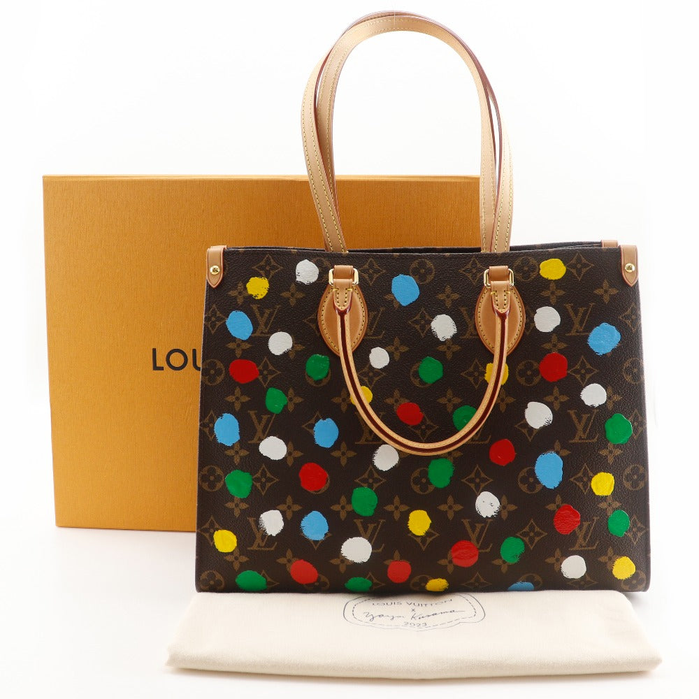 LOUIS VUITTON]LOUIS VUITTON LV×YK On the Go MM Tote Bag