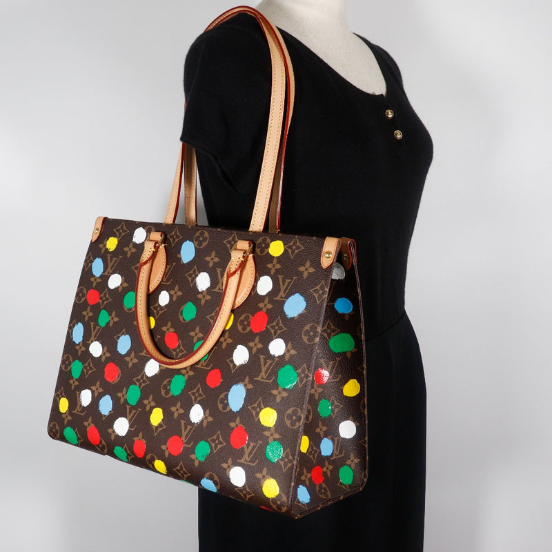 LOUIS VUITTON】ルイ・ヴィトン LV×YK オンザゴーMM トート