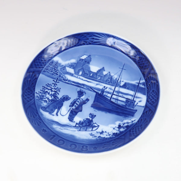 [Royal Copenhagen] RoyerLuco펜하겐 
 1998 Year Plate 물체 
 1998 년 판 _A+순위