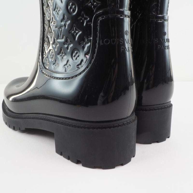 [Louis Vuitton] Louis Vuitton 
 Bottes longues Boots Chaussures de pluie 
 Splash Line Email Both Boots Boots Boots Mesdames A + Rank