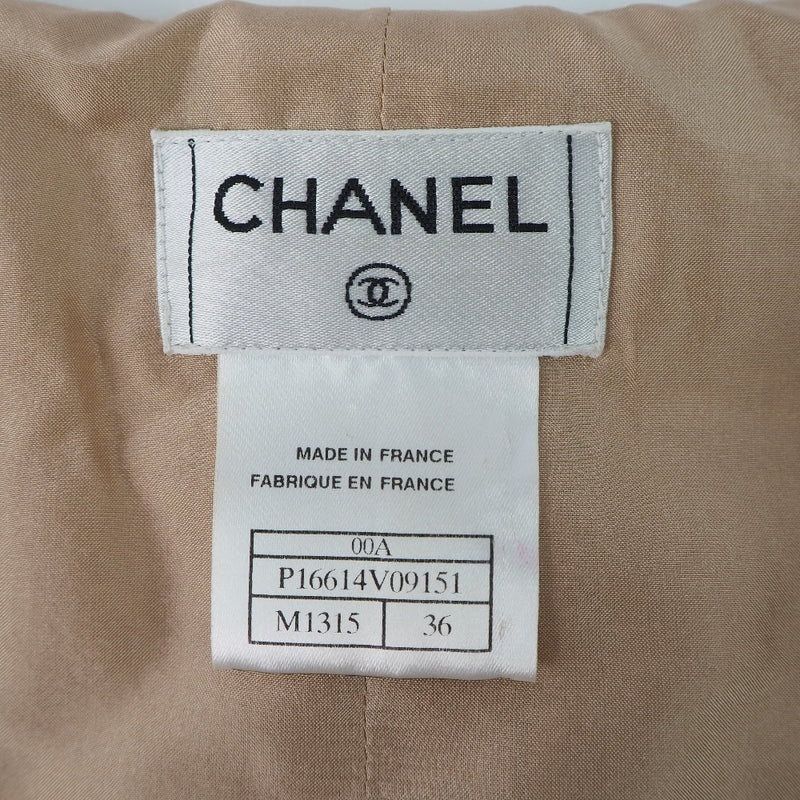 [Chanel] Chanel 
 Best/Pants Configuración 
 P16614V09151 tweed chaleco rosa / pantalones damas