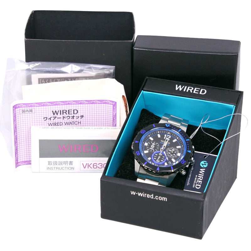 SEIKO】セイコー WIRED ワイアード 腕時計 VK63-K270 クオーツ 