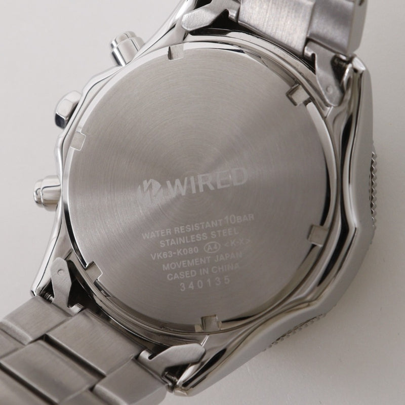 SEIKO】セイコー WIRED ワイアード 腕時計 VK63-K080 クオーツ 