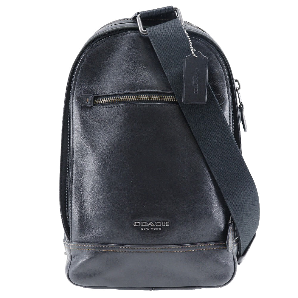 COACH】コーチ グラハム ショルダーバッグ ボディバッグ F37598 カーフ 黒 肩掛け ファスナー Graham メンズ – KYOTO  NISHIKINO