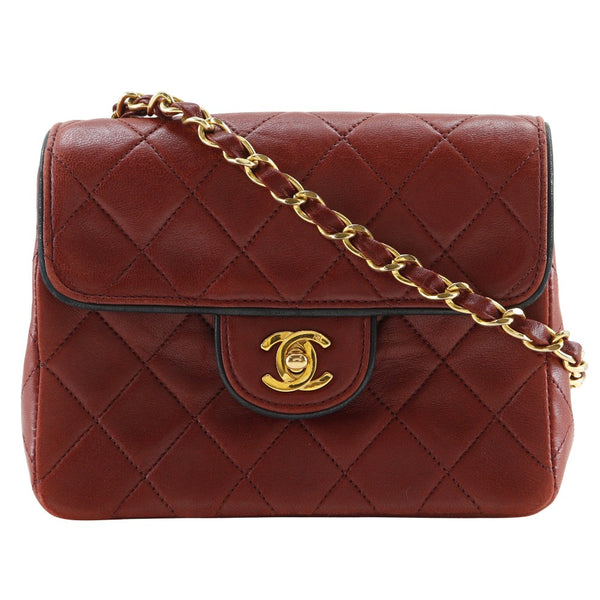 [CHANEL] Chanel MiniMatelasse bolso de hombro 
 A35200
