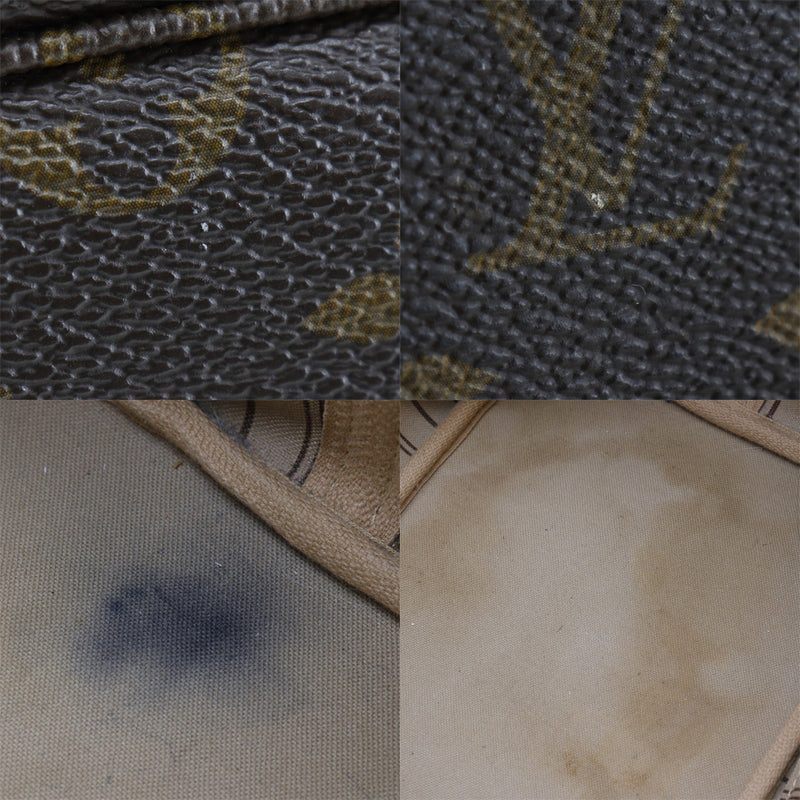[Louis Vuitton] Louis Vuitton 
 Never Full Mm Tote Bag 
 M40156 Monograma lienzo té gi3191 bolso de hombro grabado a4 abre full mm damas