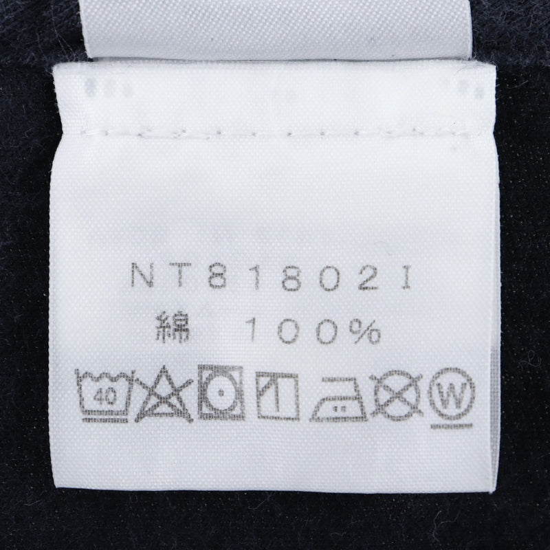 [北面]北面 
 最高合作短袖T衬衫 
 探险照片2018AW NT818021棉布黑色最高合作