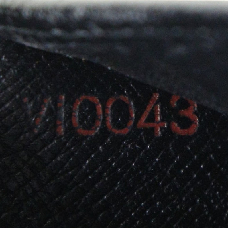【LOUIS VUITTON】ルイ・ヴィトン
 ポルトフォイユ・マルコ 二つ折り財布
 M63652 エピレザー ノワール 黒 VI0043刻印 オープン Portefeiulle Marco メンズB-ランク
