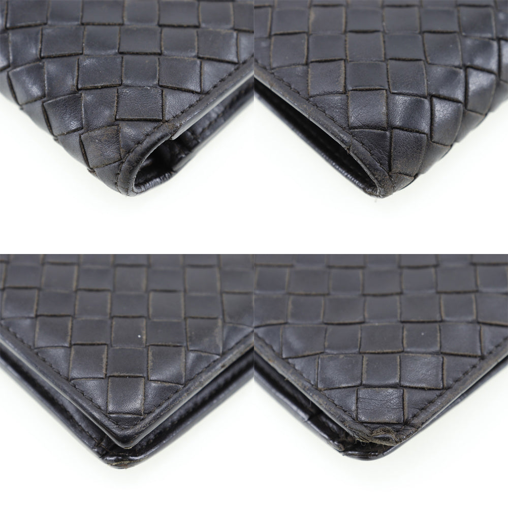BOTTEGA VENETA ボッテガヴェネタ/イントレチャート2つ折財布/193642 V4651/P02*******/Aランク/77【中古】 BOTTEGAVENETA】ボッテガヴェネタ イントレチャート 二つ折り財布