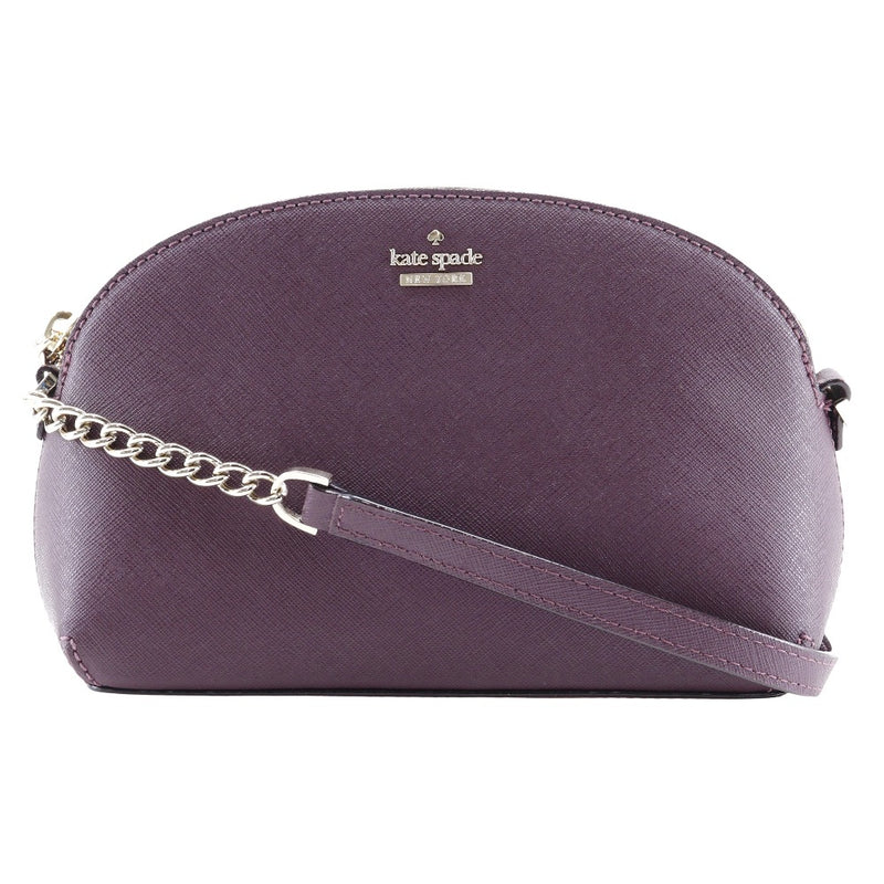 【Kate Spade】ケイトスペード
 キャメロン ストリート ヒリー ショルダーバッグ
 レザー ワインレッド 斜め掛け ファスナー Cameron Street Hilly レディースAランク