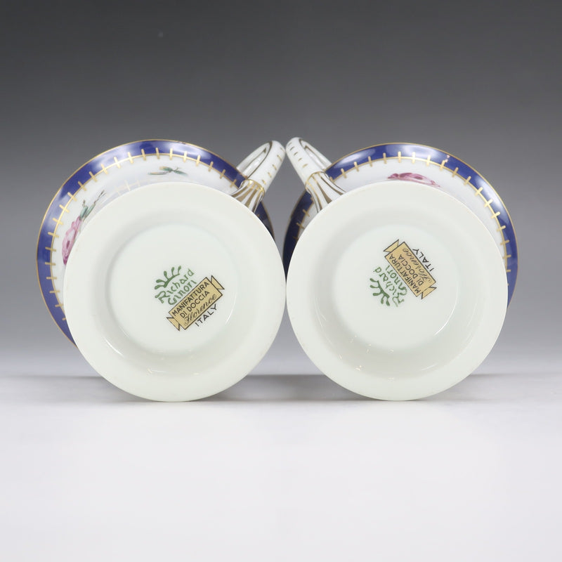 [리차드 지노리] 리차드 지노리 
 공주 장미 식기 
 초콜릿 컵&소서 x 2 프린세스 로즈 _A+랭크