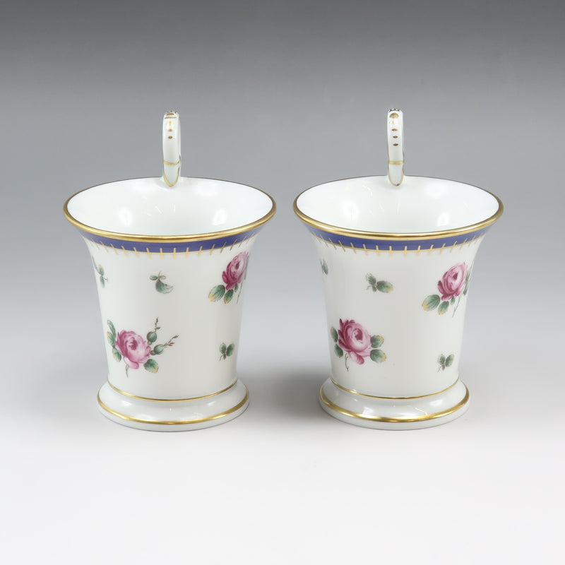 [리차드 지노리] 리차드 지노리 
 공주 장미 식기 
 초콜릿 컵&소서 x 2 프린세스 로즈 _A+랭크