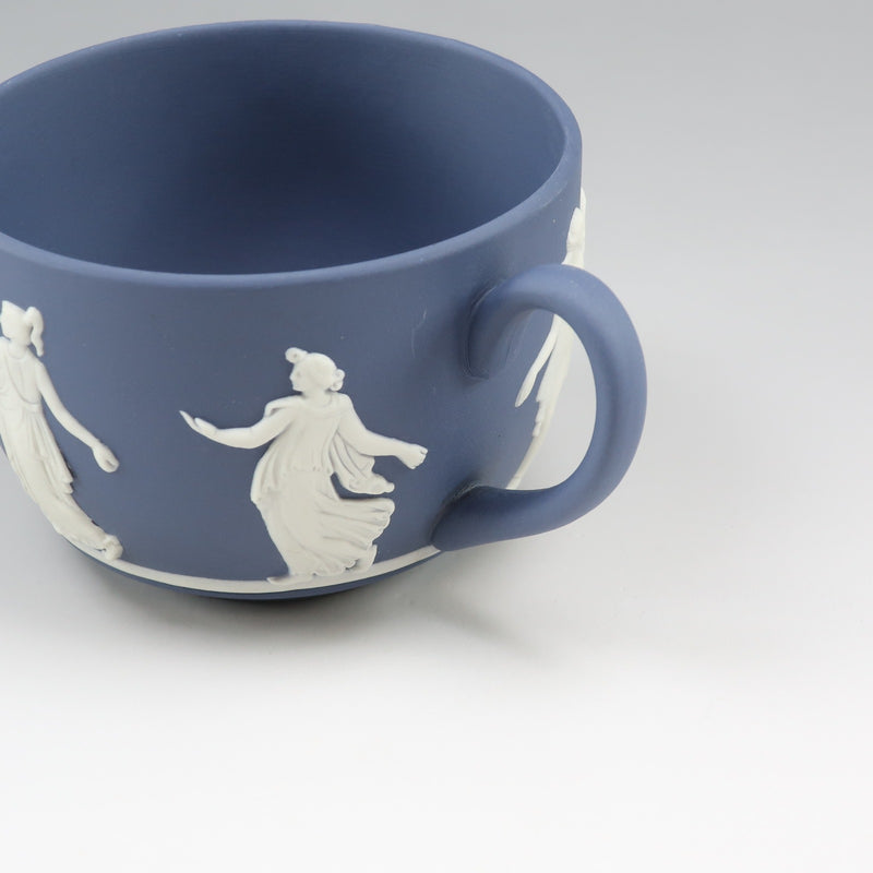 [웨지우드] 웨지우드 
 재스퍼 포틀랜드 블루 식기 
 컵&소서 x 1 재스퍼 포틀랜드 블루_A랭크