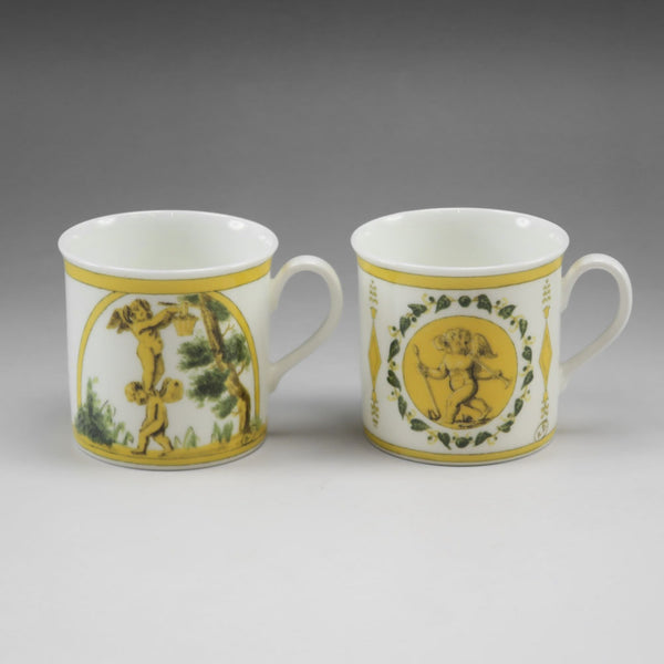 [HUTSCHEN REUTHER] 
 Tasse à Demitasse et soucoupe x 2 vaisselle 
 Tasse Demitasse et soucoupe x2 _A-rank