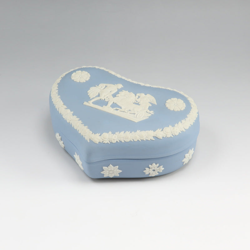 【Wedgwood】ウェッジウッド ジャスパー ペールブルー 置物 オブジェ