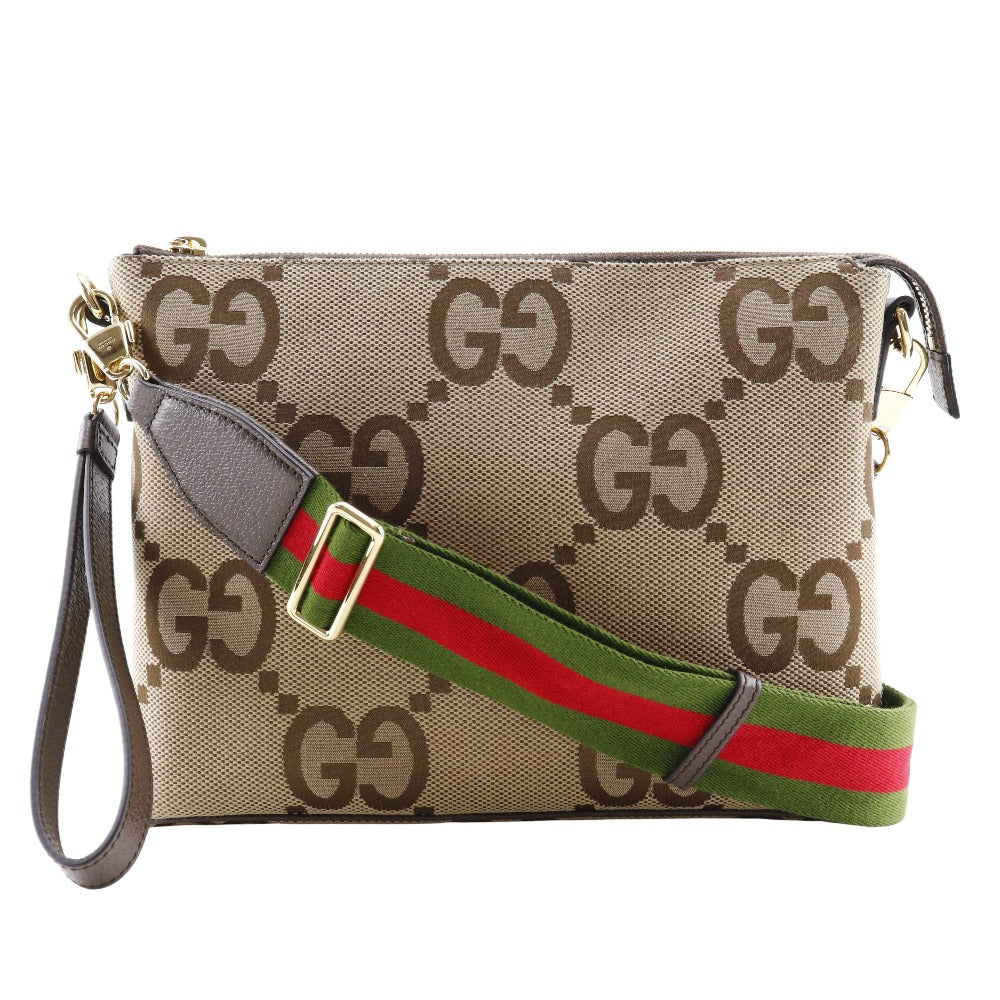 GUCCI】グッチ メッセンジャーバッグ ショルダーバッグ 699130×ジャンボGGキャンバス ベージュ 斜め掛け 肩掛け 手提げ 2w –  KYOTO NISHIKINO