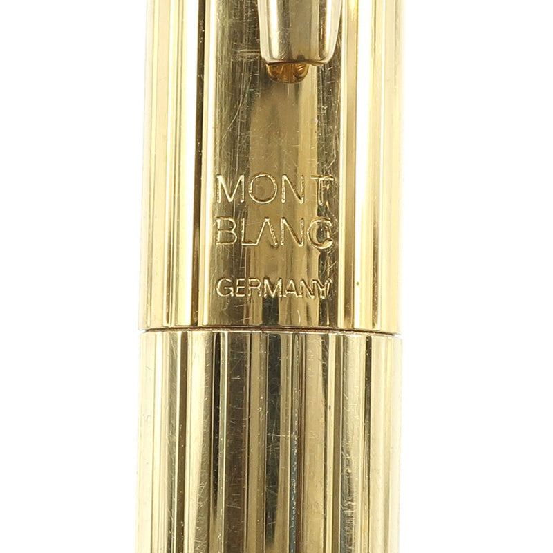 [Montblanc] Montblanc Nobless Fountain Pen stylo stylo Tip 585 Équipement gravé Stormer Gold Gol