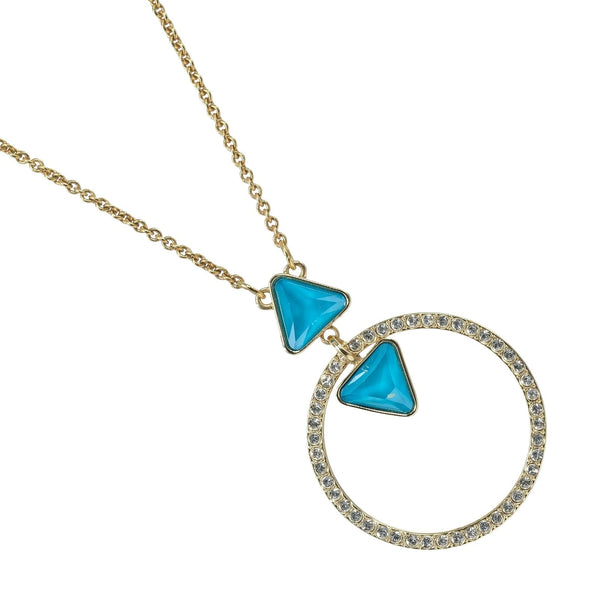 【SWAROVSKI】スワロフスキー ラビリンス ラウンド ネックレス